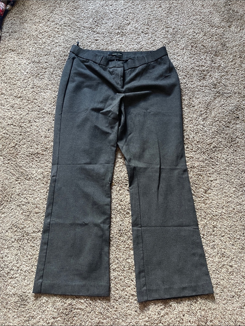 Classic Black and Gray Women's Dress Pants